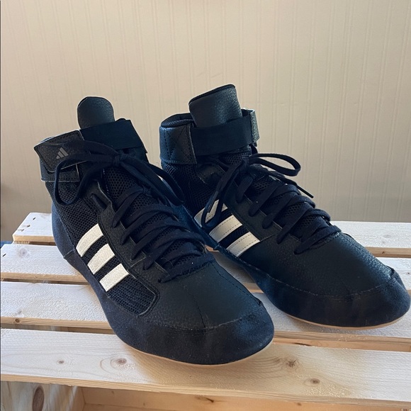 Adidas Men’s HVC Wrestling Shoes Size 10.5 - Picture 1 of 9